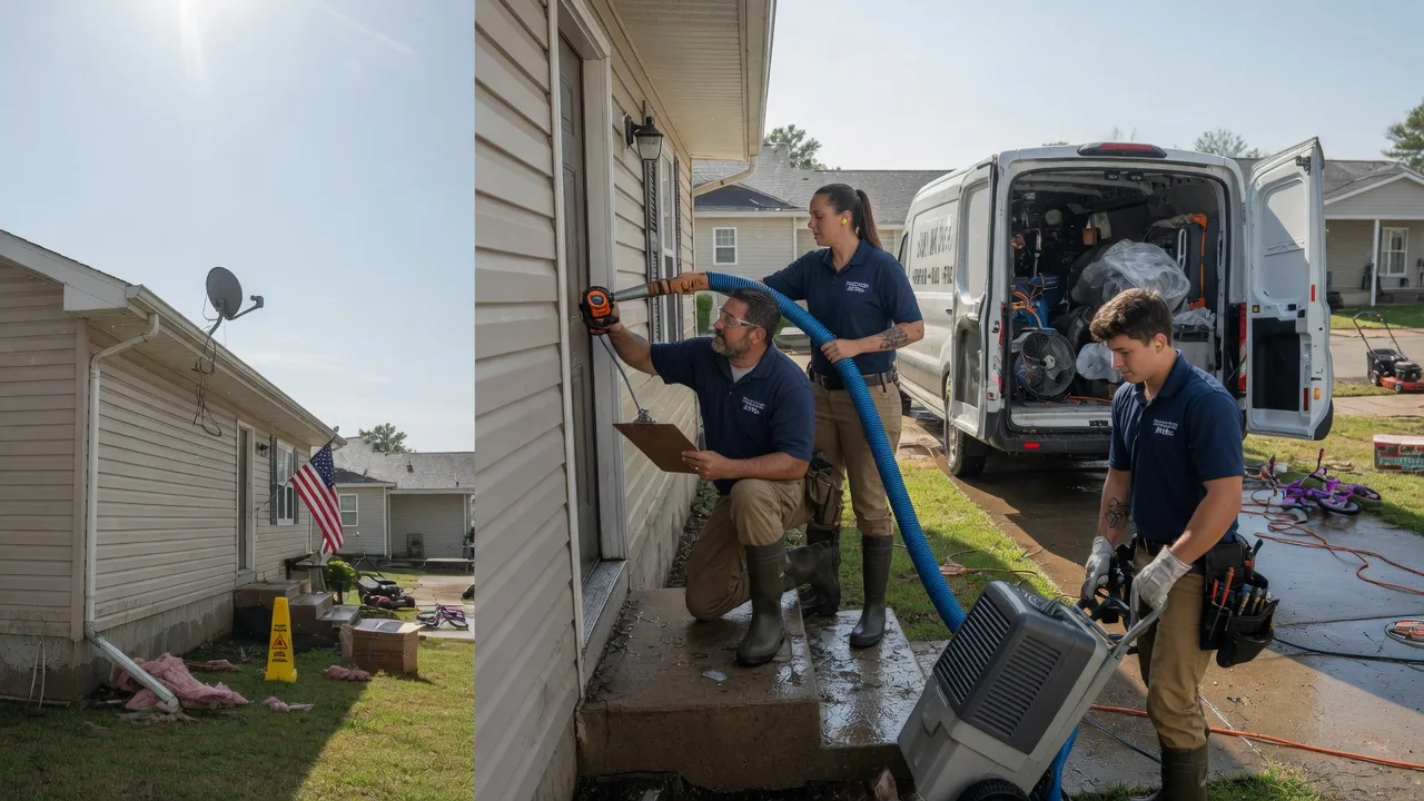 Ceiling Water Damage Restoration in Orlando, KY near me